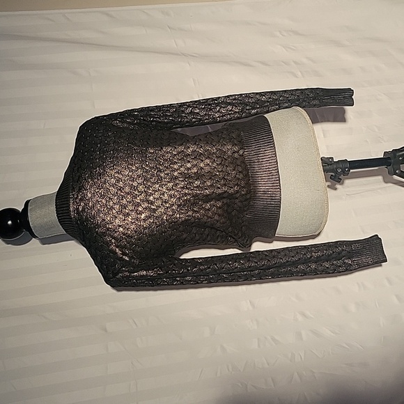 Fashion Nova Woman's Zip Down Sweater With From My Zipper Pockets, Size: S - Picture 4 of 7